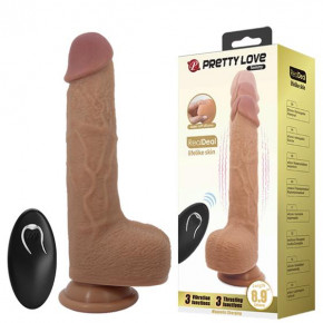 Baile | Реалістичний вібратор - Pretty Love Tommy Vibrator Flesh. Ціна: 3516 грн