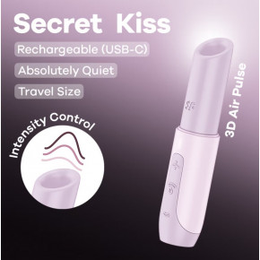 Satisfyer | Кліторальний стимулятор - Secret Kiss. Цена: 1 127 грн