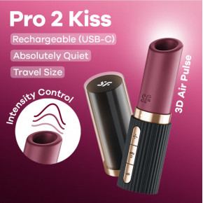 Satisfyer | Кліторальний стимулятор - Pro 2 Kiss. Цена: 1 127 грн