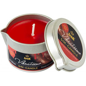 Amor | Масажна свічка - Vibratissimo Burning Red, 50 мл. Ціна: 502 грн