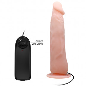 Baile | Вібратор - Rough Personalities Vibrating Dildo. Ціна: 875 грн