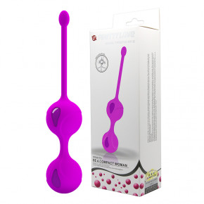 Baile | Вагінальні кульки - Pretty Love Kegel Tighten Up II Purple. Цена: 378 грн