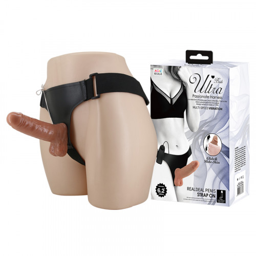 Baile | Страпон - Ultra Vibrating Realdeal Penis Strap On 6.2 Baile | Страпон - Ultra Vibrating Realdeal Penis Strap On 6.2