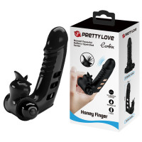 Baile | Насадка на палець - Pretty Love Corbin Finger Vibrator Black. Ціна 737 грн