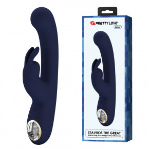 Baile | Вібратор - Pretty Love Lamar Vibrator Blue. Ціна: 2382 грн