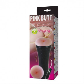 Baile | Мастурбатор - Pink Butt Vibrating Masturbator Cup. Ціна: 697 грн