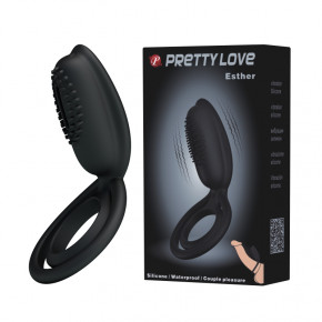 Baile | Ерекційне кільце - Pretty Love Esther Penis Ring Black. Ціна: 328 грн