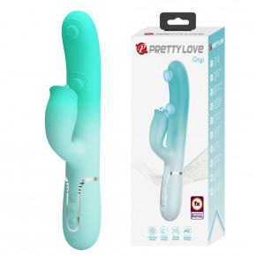 Baile | Вібратор - Gigi,7 thumping functions 7 licking modes, Silicone. Ціна: 2574 грн
