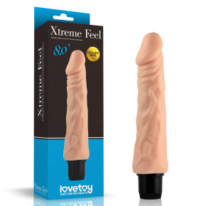 Lovetoy | Реалістичний вібратор - Xtreme Feel Vibrator Flesh 8