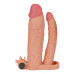 Lovetoy | Насадка на член - Pleasure X-Tender Vibrating Double Penis Sleeve Add 3 Lovetoy | Насадка на член - Pleasure X-Tender Vibrating Double Penis Sleeve Add 3