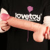 Lovetoy | Фалоімітатор - Dual-Layered Silicone Cock 12