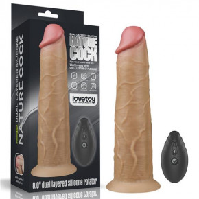 Lovetoy | Вібратор - Dual-Layered Silicone Rotator 8