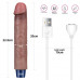 Lovetoy | Вібратор - Real Softee Rechargeable Silicone Vibrating Dildo 9