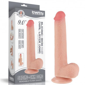 Lovetoy | Фалоімітатор - Sliding-Skin Dual Layer Dong 9
