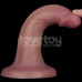 Lovetoy | Реалістичний вібратор - Vibrating Dual Density Power Cock 6''. Ціна 1713 грн. Фото: 1