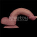 Lovetoy | Реалістичний вібратор - Vibrating Dual Density Power Cock 9''. Цена 2 351 грн. Фото: 4