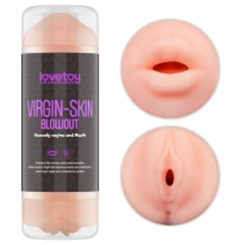 Lovetoy | Мастурбатор - Virgin-Skin Blowout Stroker Vagina and Mouth. Цена 1 456 грн Lovetoy | Мастурбатор - Virgin-Skin Blowout Stroker Vagina and Mouth. Цена 1 456 грн