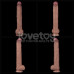 Lovetoy | Фалоімітатор - Dual Layered Bendable Silicone Cock XXL 14.5'' Flesh. Цена 3 250 грн. Фото: 1