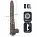 Lovetoy | Фалоімітатор - Dual Layered Bendable Silicone Cock XXL 16'' Black. Цена 3 070 грн. Фото: 3