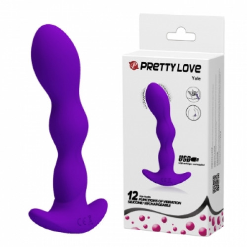 Baile | Анальна пробка - Pretty Love Yale Anal Plug Purple. Ціна 1277 грн Baile | Анальна пробка - Pretty Love Yale Anal Plug Purple. Ціна 1277 грн