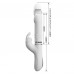 Baile | Вібратор - Pretty Love Reese Vibrator White. Ціна 3329 грн. Фото: 6