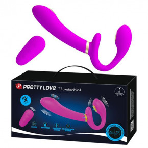 Baile | Страпон - Pretty Love Thunderbird Harnessfree Stimulator Purple. Цена: 3 194 грн