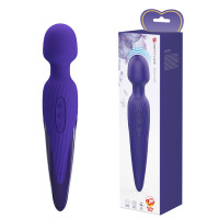 Baile | Вібромасажер - Pretty Love Antony Heat Massager Blue. Цена 1 095 грн