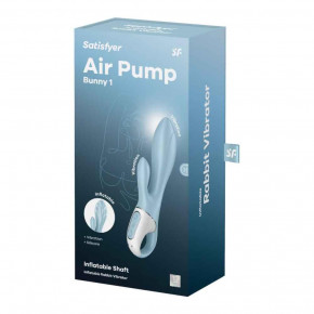 Satisfyer | Вібратор - Satisfyer Air Pump Bunny 1. Ціна: 1348 грн