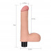 Lovetoy | Реалістичний вібратор - Real Softee Vibrator With Balls 8