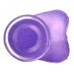 Lovetoy | Фаллоимитатор LoveToy Jelly Studs Crystal Dildo Medium 7" Purple – гибкий реалист для ярких оргазмов. Цена 530 грн. Фото: 1