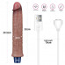 Lovetoy | Вібратор - Real Softee Rechargeable Silicone Vibrating Dildo 9.5