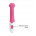 Baile | Вібратор - Pretty Love Charles Vibrator Pink. Цена 393 грн. Фото: 1