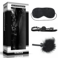 Lovetoy | Набір БДСМ - Deluxe Bondage Kit (маска, кляп, пір'їнка). Цена 1 078 грн