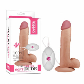 Lovetoy | Реалістичний вібратор - The Ultra Soft Dude Vibrating 9