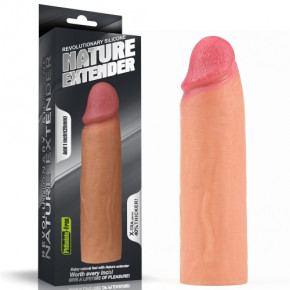 Lovetoy | Насадка на член - Revolutionary Silicone Nature Extender Add 1