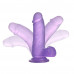 Lovetoy | Фалоімітатор з мошонкою - Jelly Studs Crystal Dildo Small 6. Цена 611 грн. Фото: 2