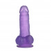 Lovetoy | Фалоімітатор з мошонкою - Jelly Studs Crystal Dildo Small 6. Цена 611 грн. Фото: 7