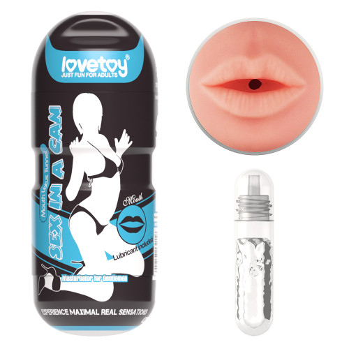Lovetoy | Мастурбатор - Sex In A Can Mouth Stamina Tunnel. Цена 694 грн Lovetoy | Мастурбатор - Sex In A Can Mouth Stamina Tunnel. Цена 694 грн