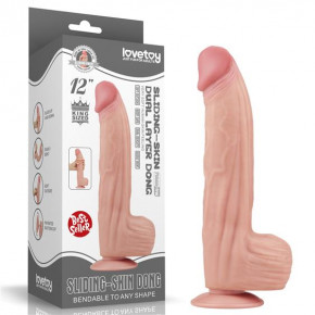 Lovetoy | Фалоімітатор - Sliding-Skin Dual Layer Dong 12