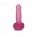 Lovetoy | Фалоімітатор з мошонкою - Jelly Studs Crystal Dildo Medium 7
