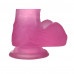 Lovetoy | Фалоімітатор з мошонкою - Jelly Studs Crystal Dildo Medium 7