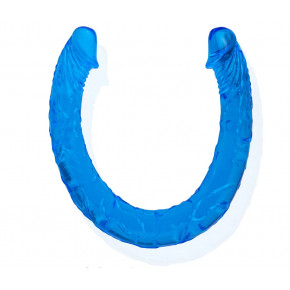 Baile | Двосторонній фалоімітатор - Double Dong Blue, 45 см. Цена: 985 грн