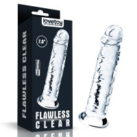 Lovetoy | Фалоімітатор - Flawless Clear Dildo 7