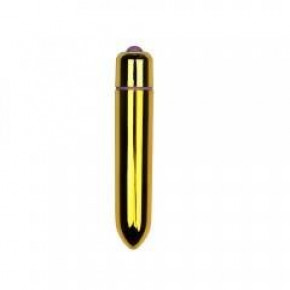 Lovetoy | Вібропуля - X-Basic Bullet Long 10 Speeds Gold. Цена: 355 грн