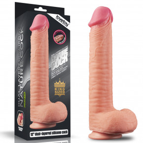 Lovetoy | Фалоімітатор - Dual-Layered Silicone Cock 12
