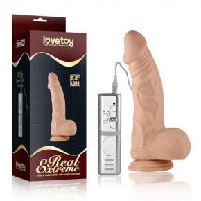 Lovetoy | Вібратор - Real Extreme Vibrating Dildo 9