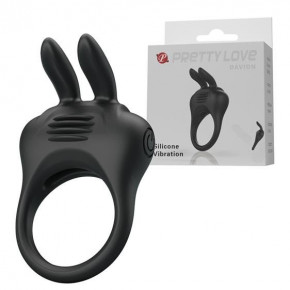 Baile | Ерекційне кільце - Pretty Love Davion Penis Ring Black. Цена: 517 грн