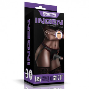 Lovetoy | Страпон - Ingen Easy Strap-On Set 7