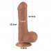 Lovetoy | Фалоімітатор - Sliding-Skin Dual Layer Dong 7