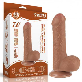 Lovetoy | Фалоімітатор - Sliding-Skin Dual Layer Dong 7